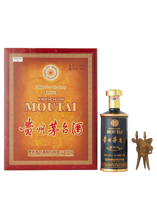 【新品未開封】貴州茅台酒 貴州茅台酒新世紀(53%) 2011 (Gift Box with Jue)