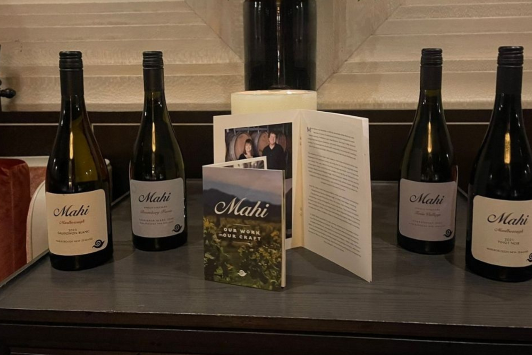 Mahi Wine Dinner at Rosewood Holt's Café