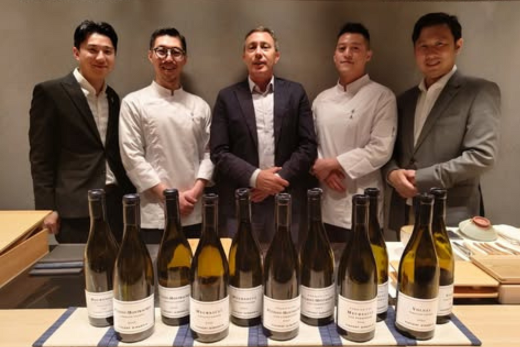 Vincent Girardin Wine Lunch at Murasaki