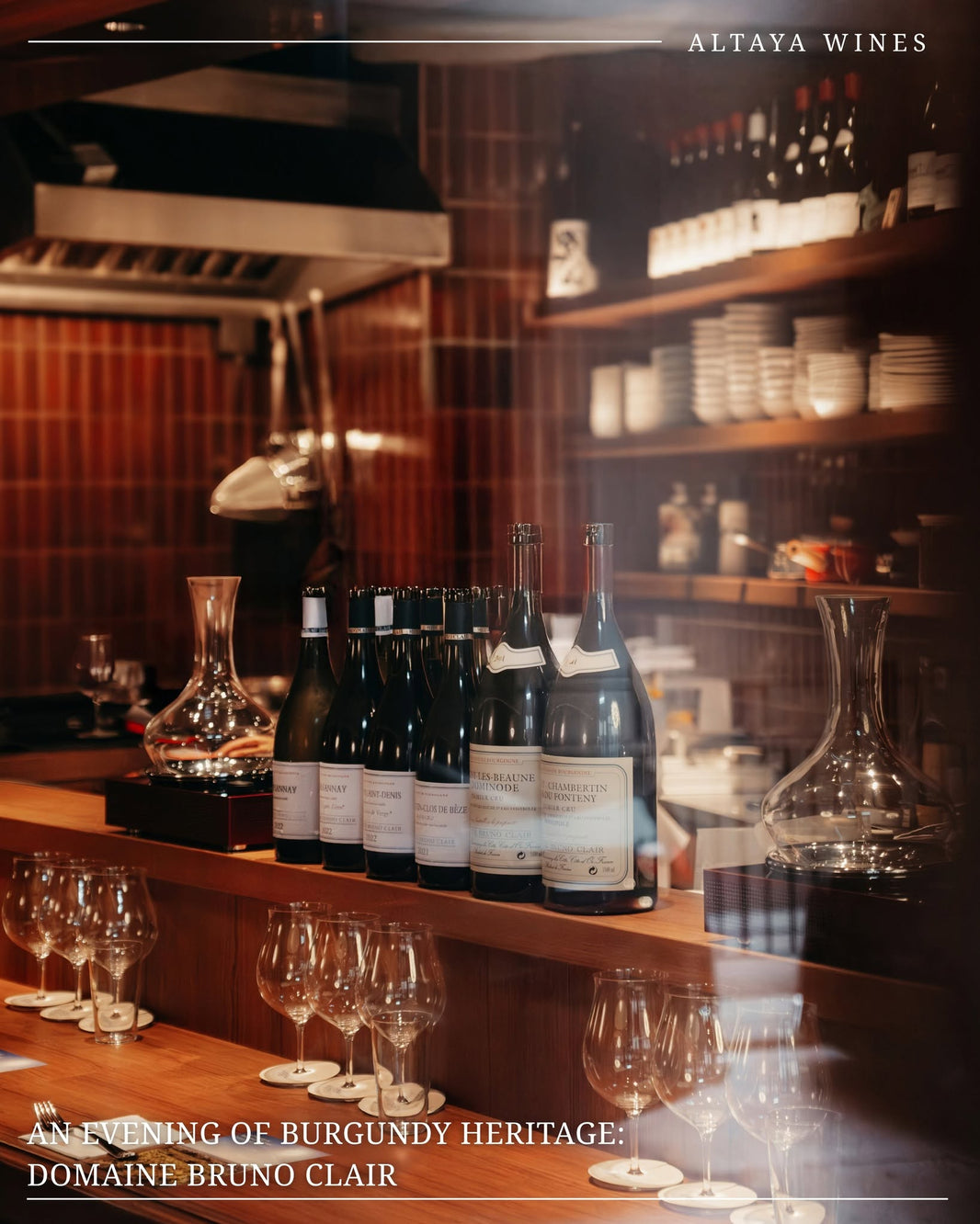 An Evening of Burgundy Heritage: Domaine Bruno Clair