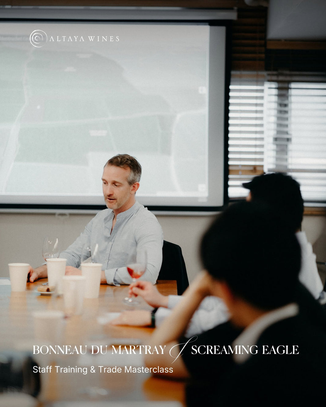 Staff Training & Trade Masterclass — Bonneau Du Martray & Screaming Eagle