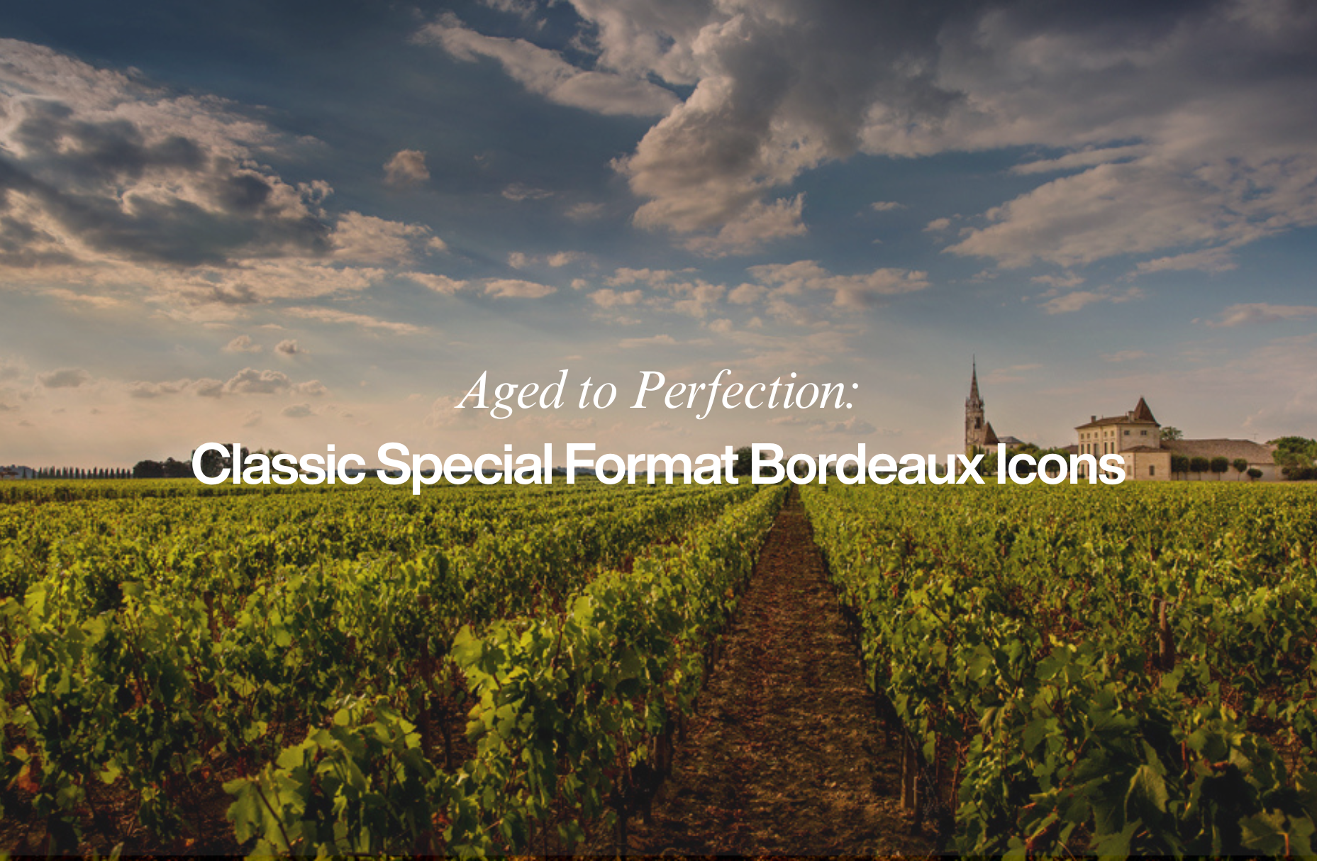 Aged to Perfection: Classic Special Format Bordeaux Icons