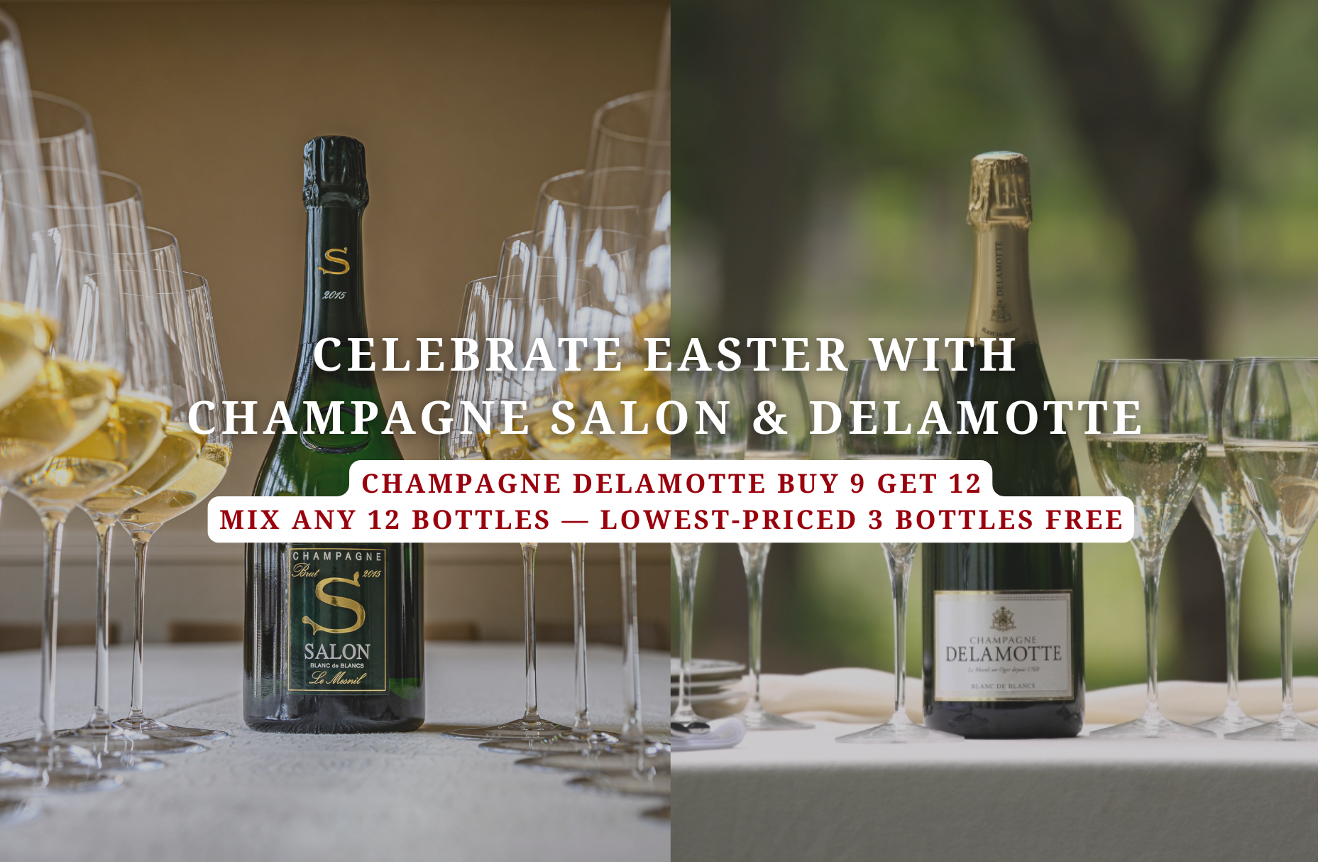 Celebrate Easter With Champagne Salon and Delamotte
