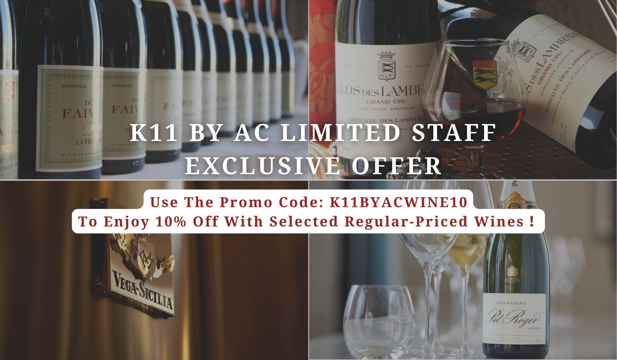 K11 by AC Limited Staff Exclusive Offer