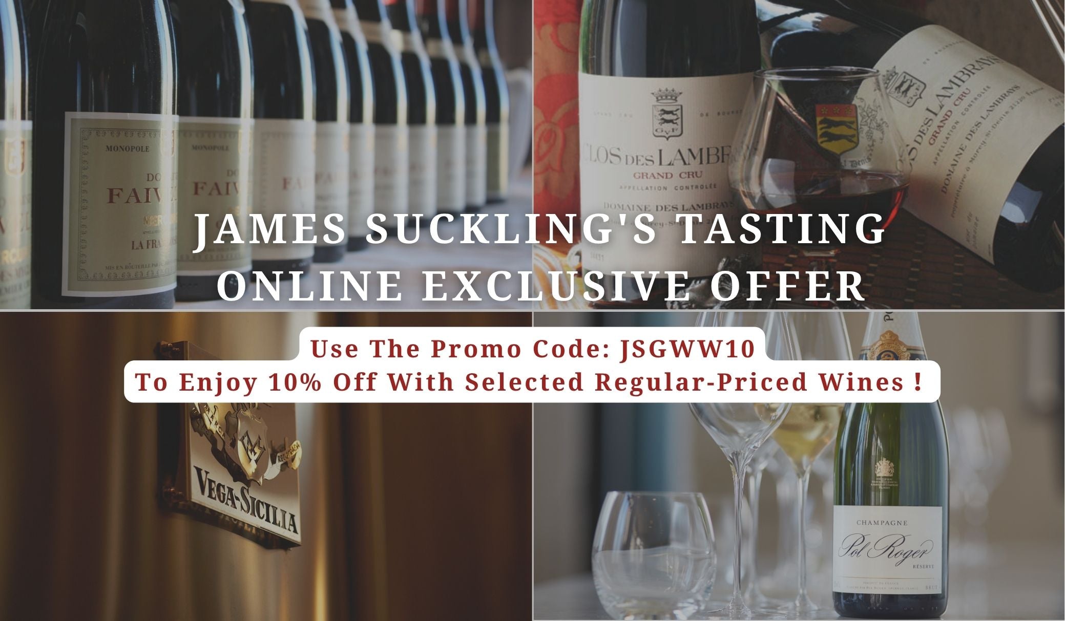 Exclusive Offer for James Suckling Great Wines World 2025