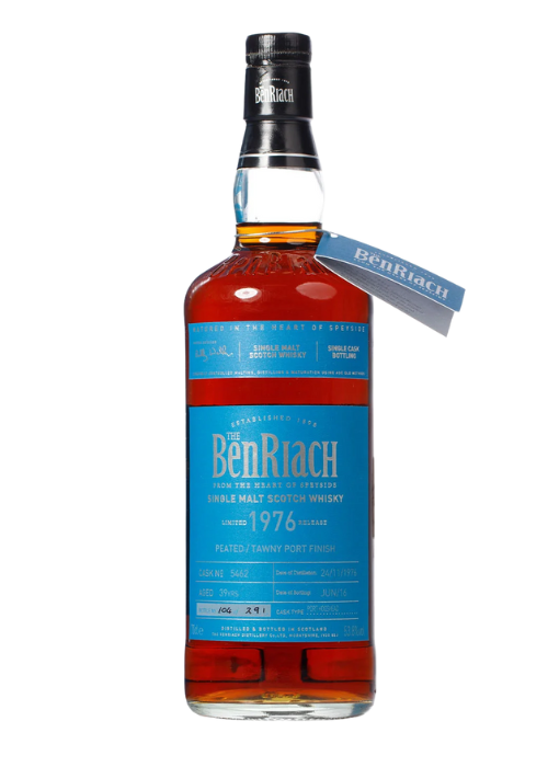 Benriach 39 yrs old whisky (53.8%) 1976 (#5462, Gift Box)