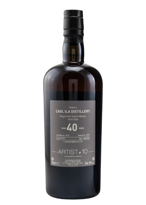 Caol Ila 40 Years Old LMDW Artist #10 1979 (Cask #7709, Gift box)