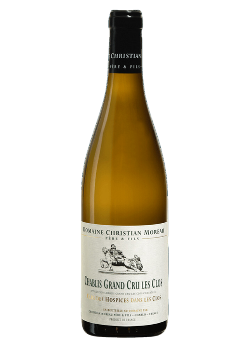 Christian Moreau Chablis Les Clos GC Clos des Hospices 2018