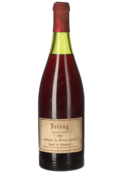 Dr. Barolet Henri de Villamont Volnay 1934