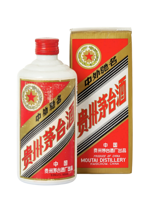 五星牌貴州茅台酒(53%) 1989 (鐵蓋, Gift Box) (內銷版)