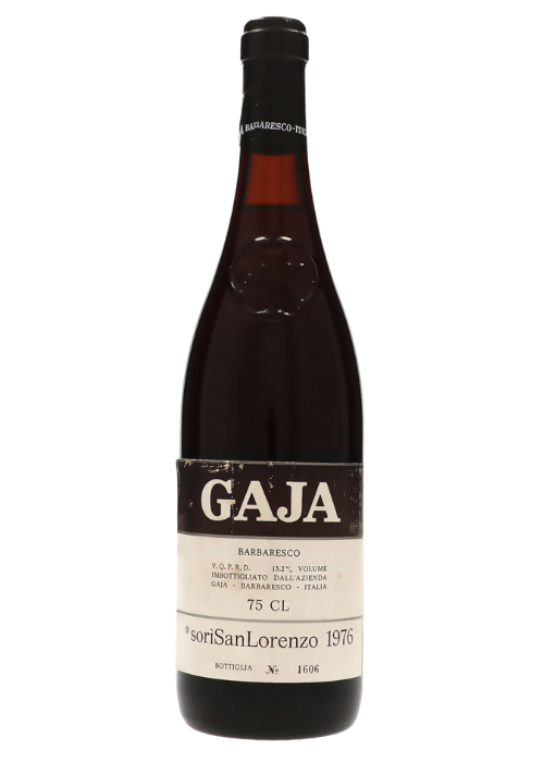 Gaja Barbaresco Sori San Lorenzo 1976
