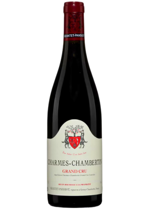Geantet Pansiot Charmes Chambertin Grand Cru 2005 (Wine Stain Label)
