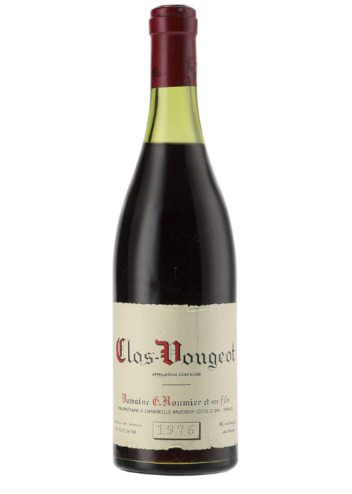 Georges Roumier Clos de Vougeot Grand Cru 1976