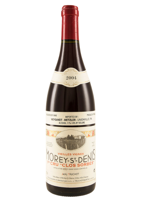 Jacky Truchot Morey St. Denis Clos Sorbes 2004 (Japan Label)