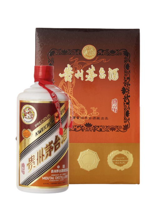 飛天牌珍品貴州茅台1989-1990年 (53%) (鐵蓋, Gift Box with Jue) (Without Ribbon) (內銷版)