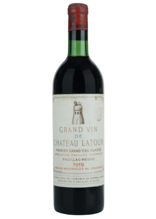 Latour - Pauillac 1959 (EU-Nicolas Label, Label Damage)