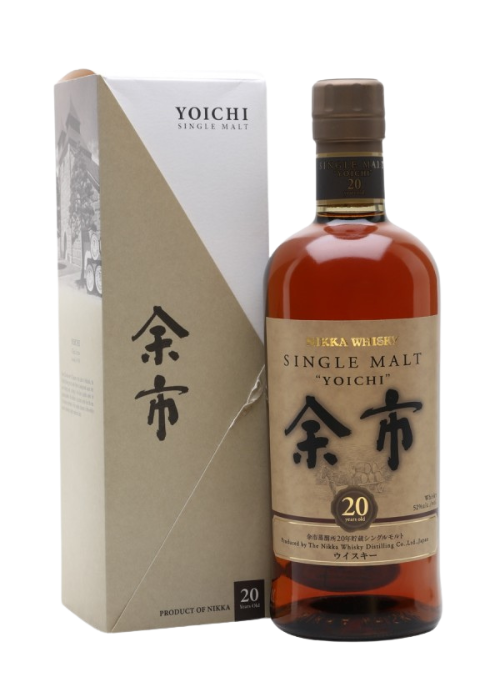 Nikka Yoichi 20yrs old Whisky (55%) 1989 (Gift box)