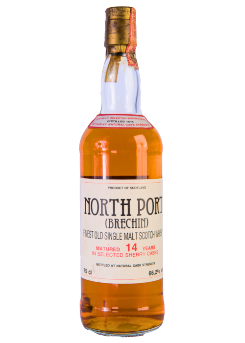 North Port (Brechin) 14yrs old Whisky (66.2%) 1974 (Europe Label)