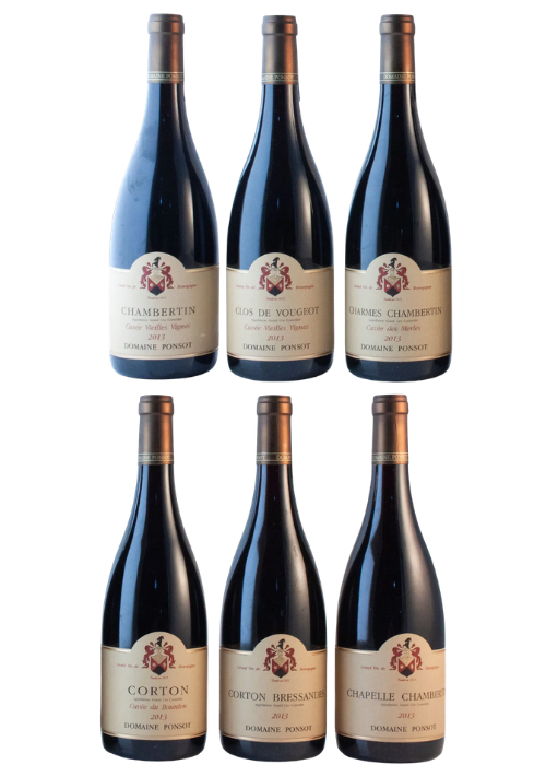 Ponsot 2013 Assortment de Grands Cru (set of 6 bts)