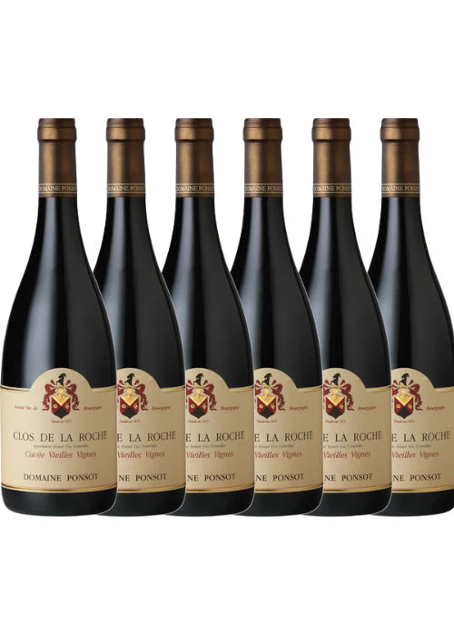 Ponsot Assortment de Caisse Verticale Clos De La Roche (04,05,06,07,08,10)