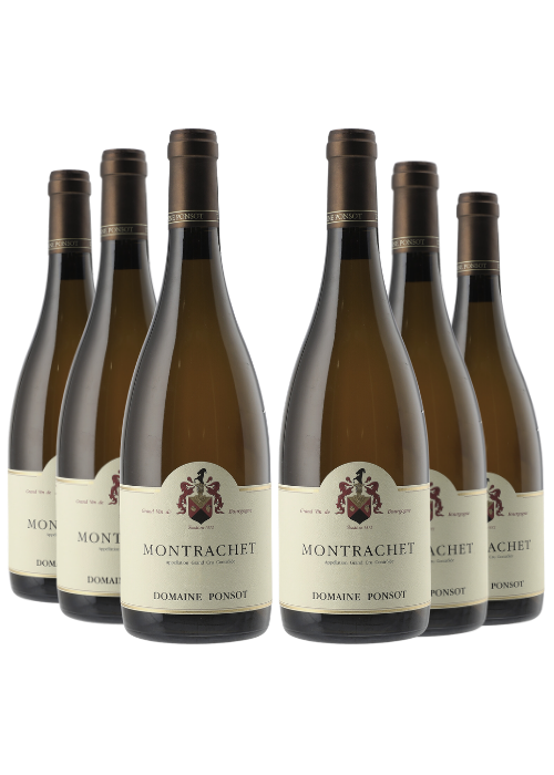 Ponsot Assortment de Caisse Verticale Montrachet (Set of 6 bts, 10,11,12,13,14,15)