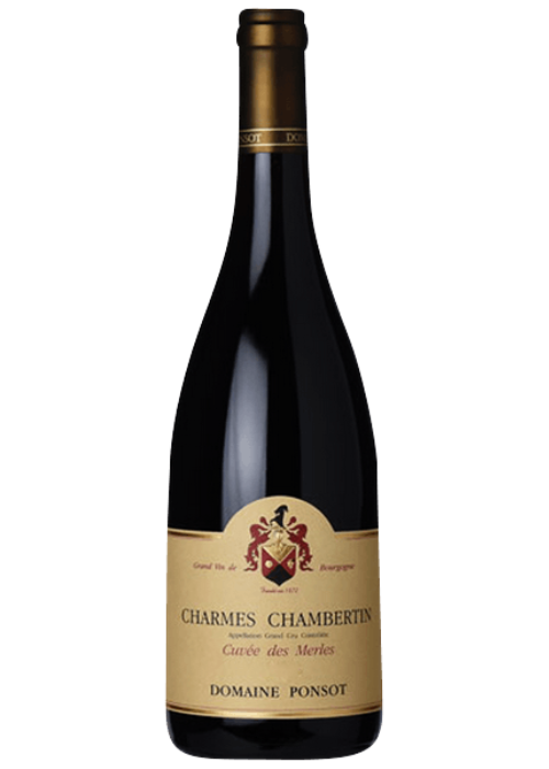 Ponsot Charmes Chambertin Cuvee des Merles Grand Cru 2017