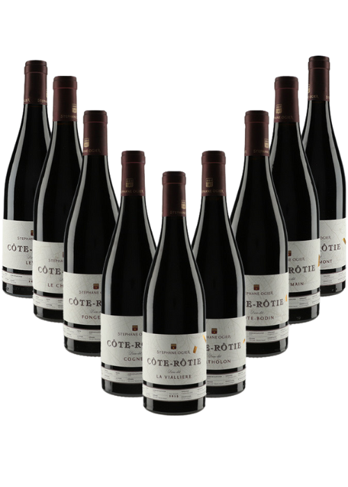 Stephane Ogier Cote Rotie Lieux-Dits 2018 Set of 9 bottles