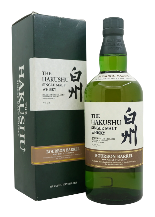 Suntory Hakushu Bourbon Barrel (48%) NV (Gift Box)