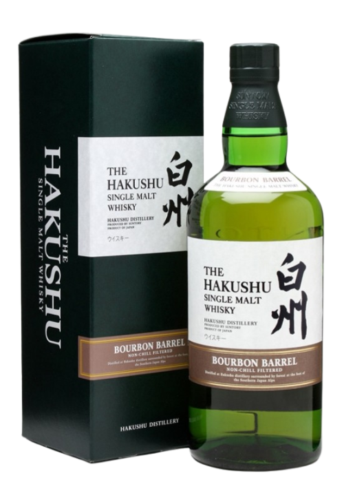 Suntory Hakushu Bourbon Barrel (48%) NV (Gift Box)