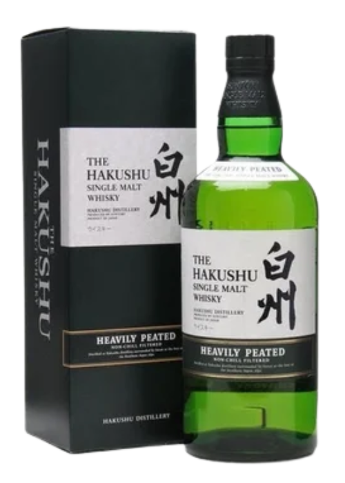 Suntory Hakushu Heavily Peated (48%) NV (Gift Box)