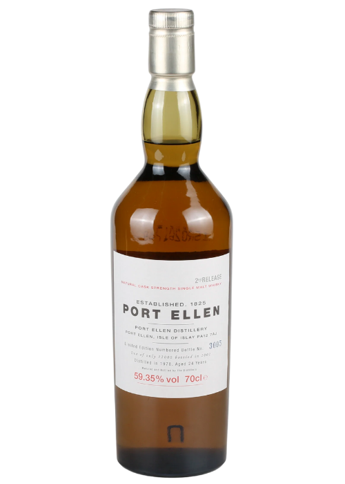 The Port Ellen 24y 2nd Release Single Malt Whisky 1978 (IC)