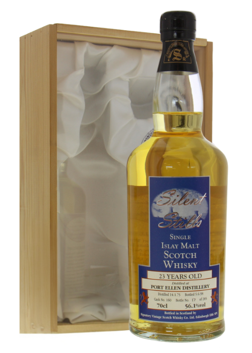 The Port Ellen Silent Stills 23 yrs old (56.1%) 1975 (Cask#160, Bottled by Signatory, Gift Box)