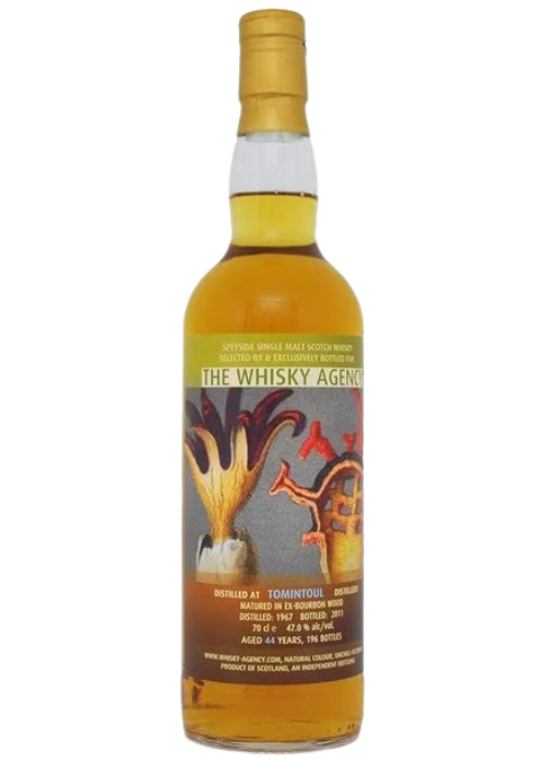 Tomintoul The Whisky Agency 44 Years Old (47%) 1967