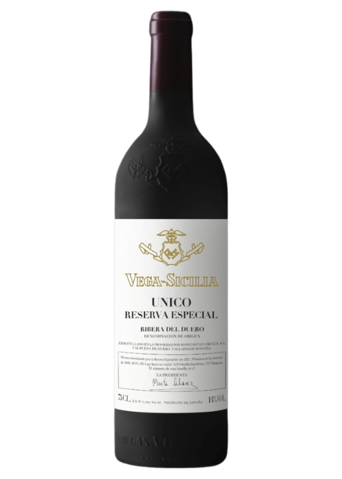 Vega Sicilia Unico Reserva Especial NV (Released in 2023, Blend of 09/11/12) (Label Damage)